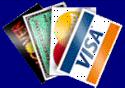 We accept Credit and Debit Cards