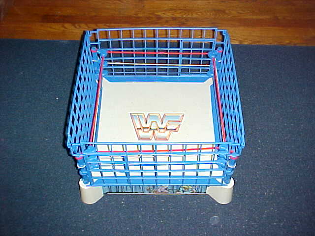 Wrestling Ring with Steel Cage